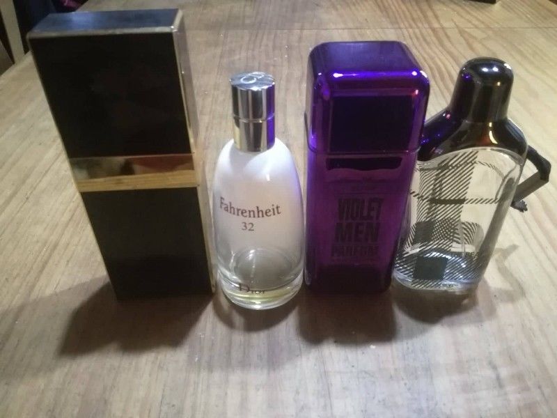 frascos vacios de perfumes importados