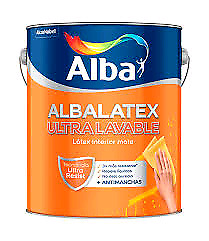 Alba Ultra Lavable Interior x20 lts, anti-hongos