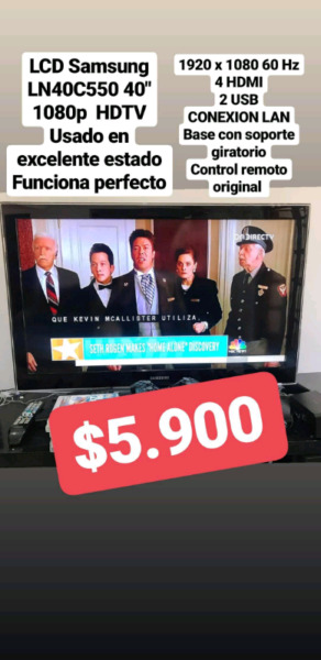 LCD SAMSUNG 40"