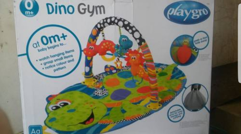Manta Didáctica Bebé Playgro Dino Gym