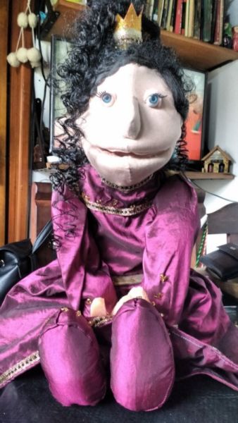 Marioneta princesa de 80 cm