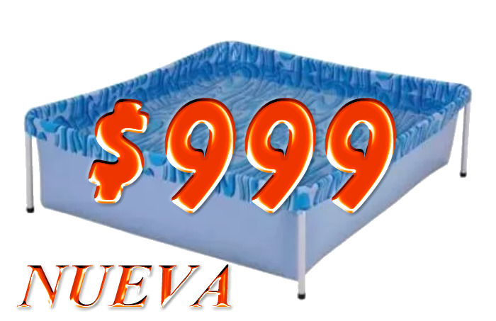 pileta nueva en caja para los mas peques