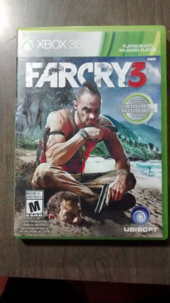 JUEGO FARCRY 3 PARA XBOX 360 - IMPECABLE !!!