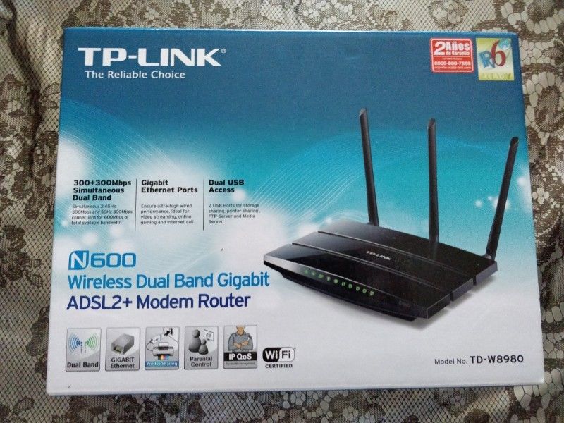 Modem Router Tp Link Td W N600 Wireless Dual Band