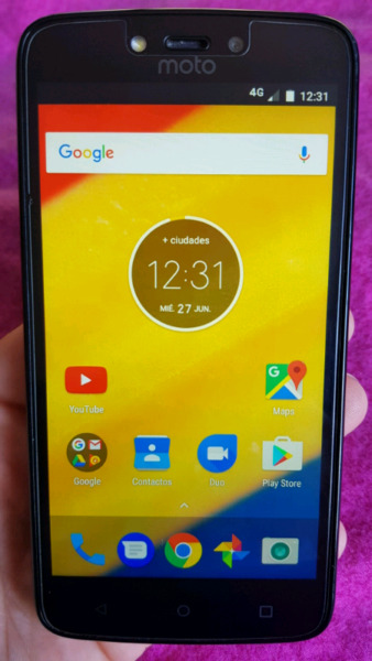 Motorola moto c libre de fabrica 4g lte.