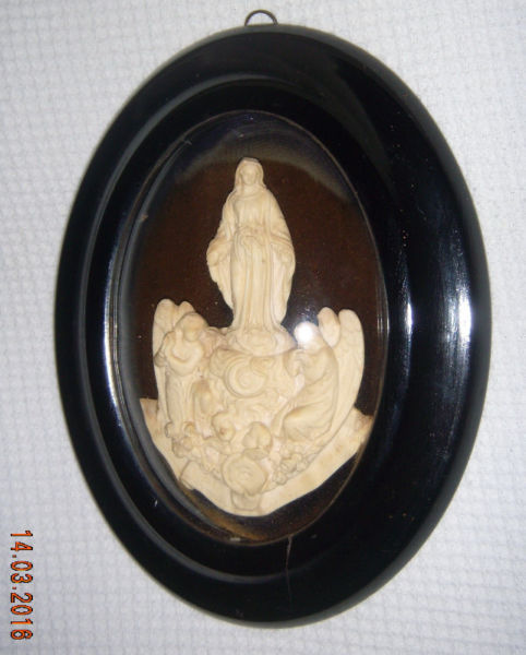 Talla antigua de Virgen de las Nieves - Piedra de