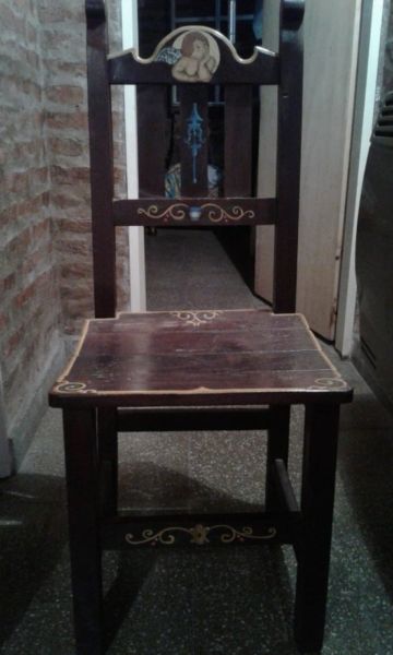 VENDO SILLA DE ALGARROBO