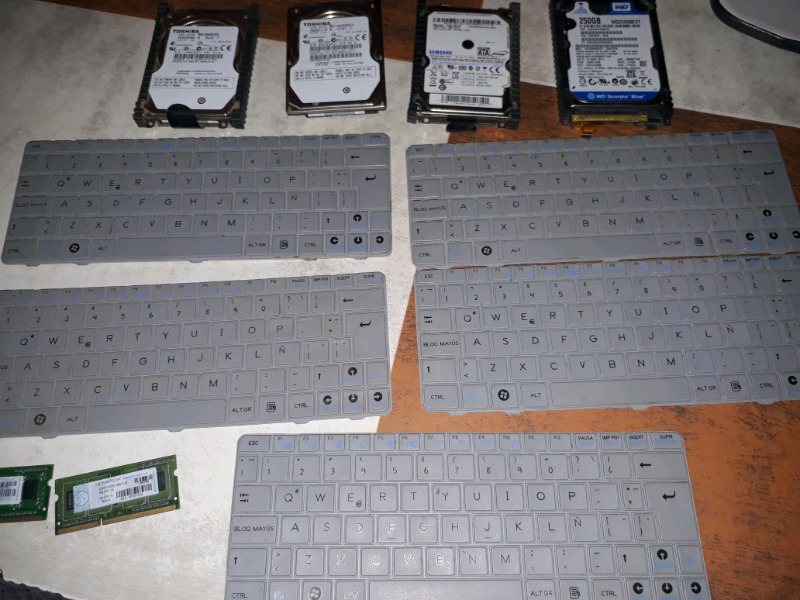 Vendos repuestos disco teclados