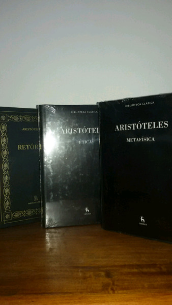 ARISTÓTELES "Retórica", "Ética" y "Metafísica"