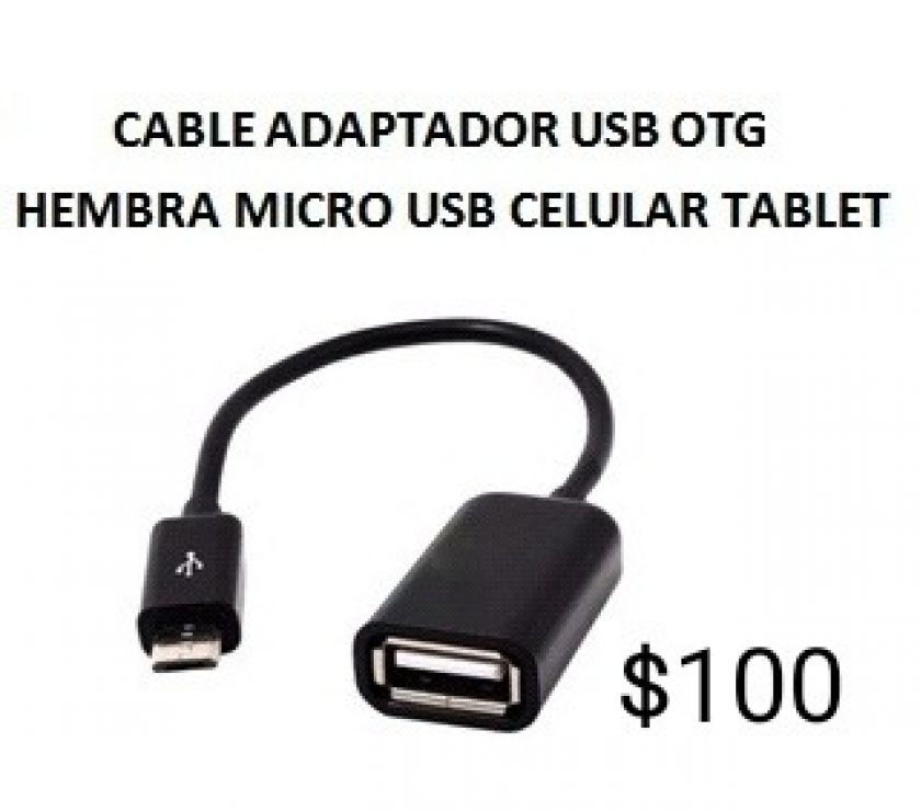 Adaptadores usb otg, lector de sd, etc