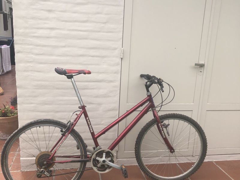 Bicicleta firenza roja