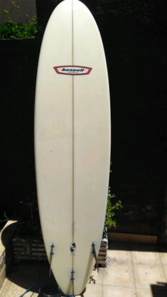 Funboard 7.2 con Funda y Pita