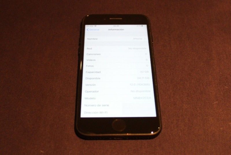 Iphone 7 32GB Negro - (Modelo MN8X2CI/A)