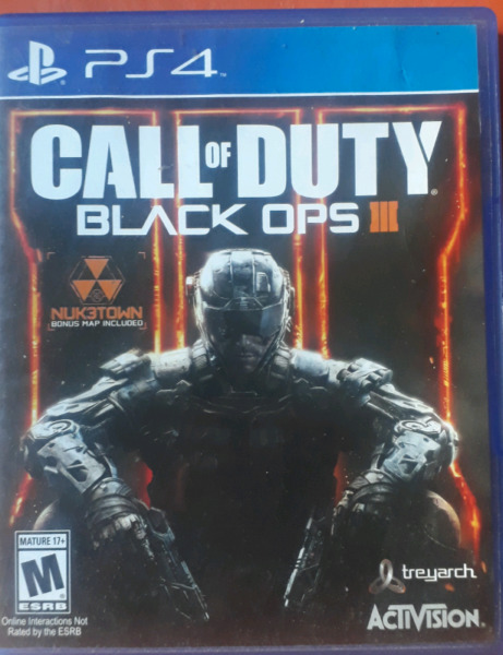 Juego Call of Duty Black Ops 3 para PS4