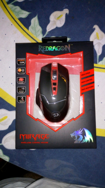 Mouse Inalambri Redragon Mirage