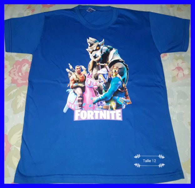 Remeras Fortnite nuevas