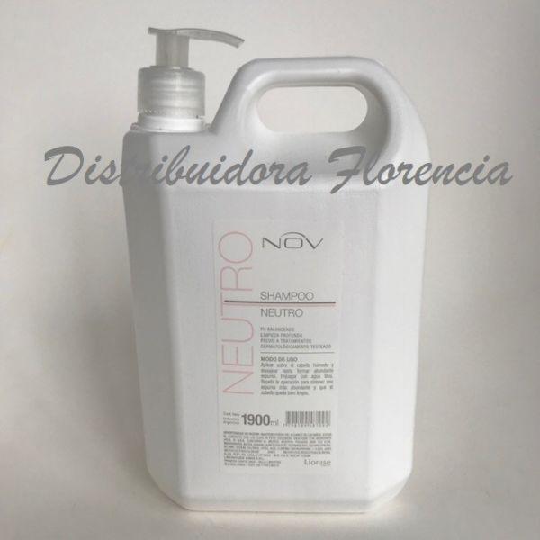 SHAMPOO NEUTRO NOV x 1900 ML CON BOMBA DOSIFICADORA. ZONA