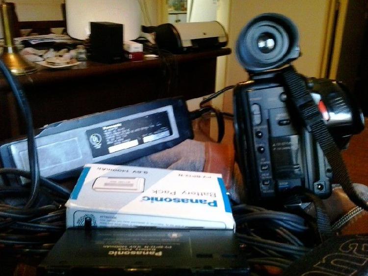 fimadora panasonic omni mini movieccon 2 baterias, cargador