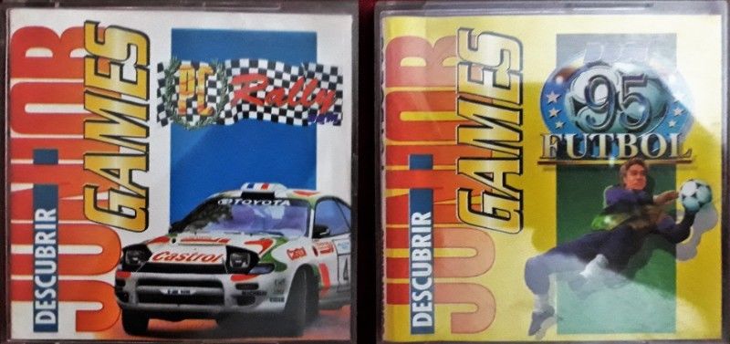 2 Retro Diskettes Juegos Para Pc Futbol 95 Y Rally