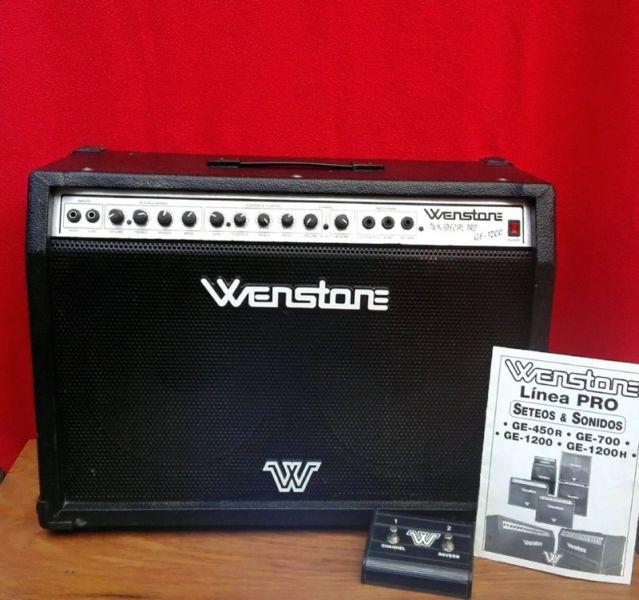 AMPLIFICADOR WENSTONE 2X12 LINEA PRO! GE1200 (120W)