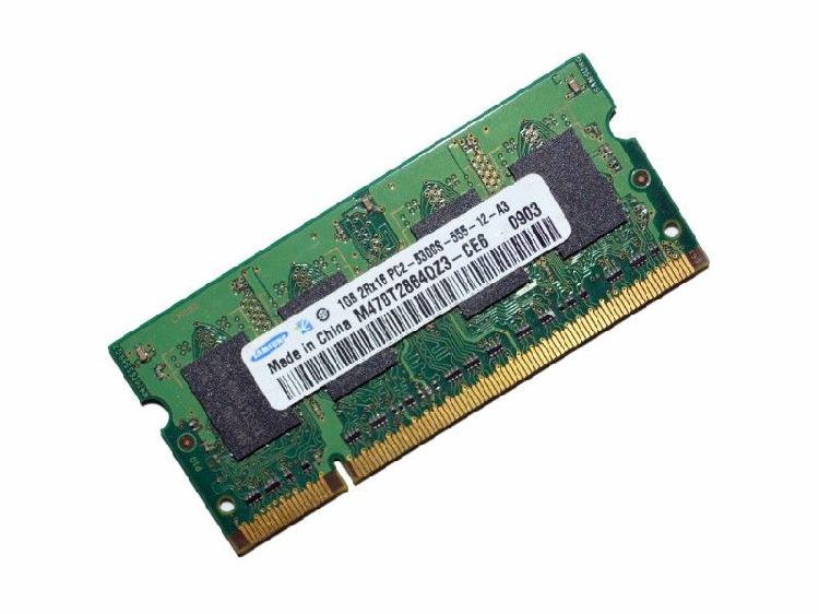 Memoria notebook Samsung 1GB 2Rx16 PC2-5300S-55-12-A3