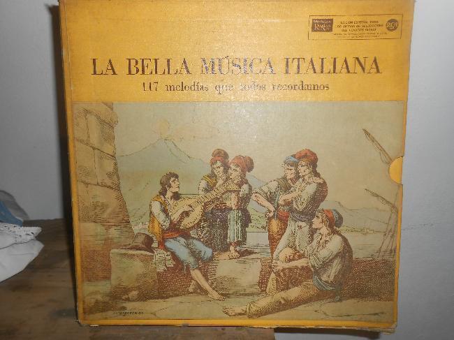 colección de 10 discos bella música italiana 117 melodías