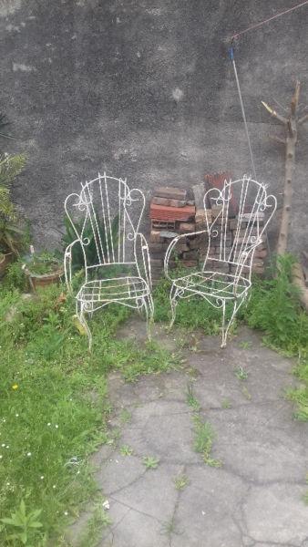 vendo sillones de jardin