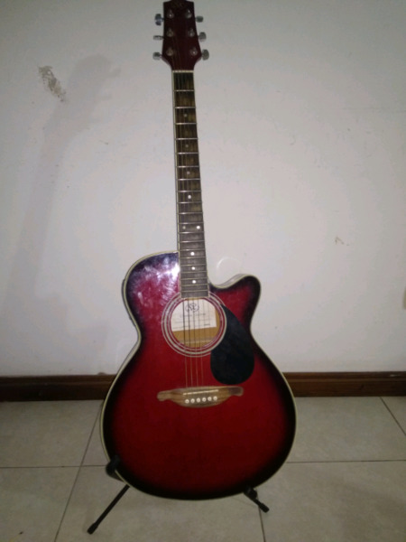 Guitarra electroacústica SX