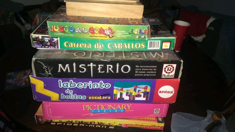 LOTE JUEGOS DE MESA