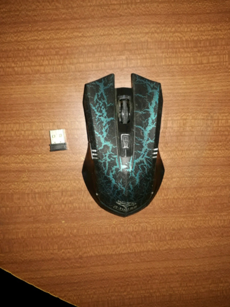 Mouse inalámbrico para PC con pilas