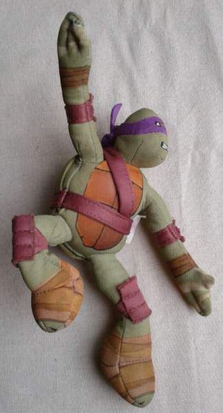 Tortugas ninja muñeco de tela