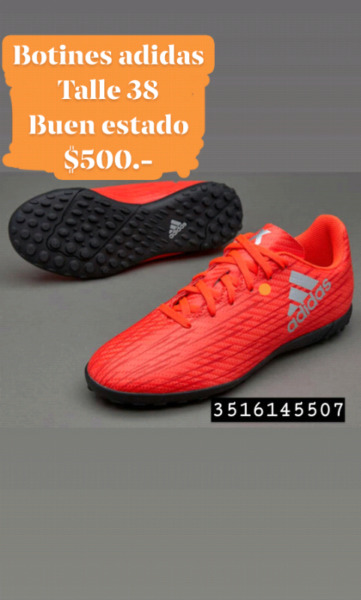 Botines adidas usados