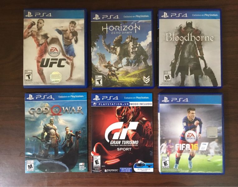 Juegos Fisicos para PS4