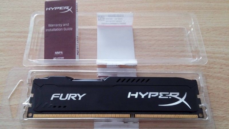 Kingston Hyper X Fury 4GB  cl10