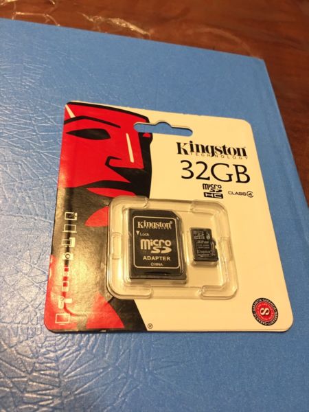 Memoria Kingston 32 Gb + Adapter