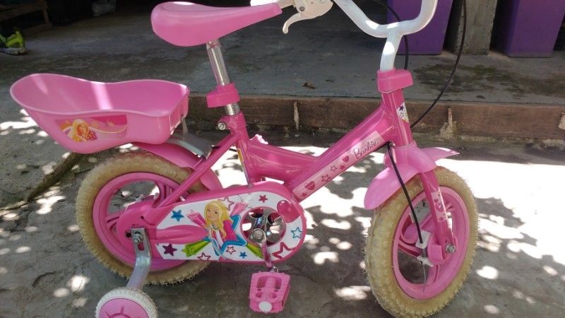 Bici rosa Barbie