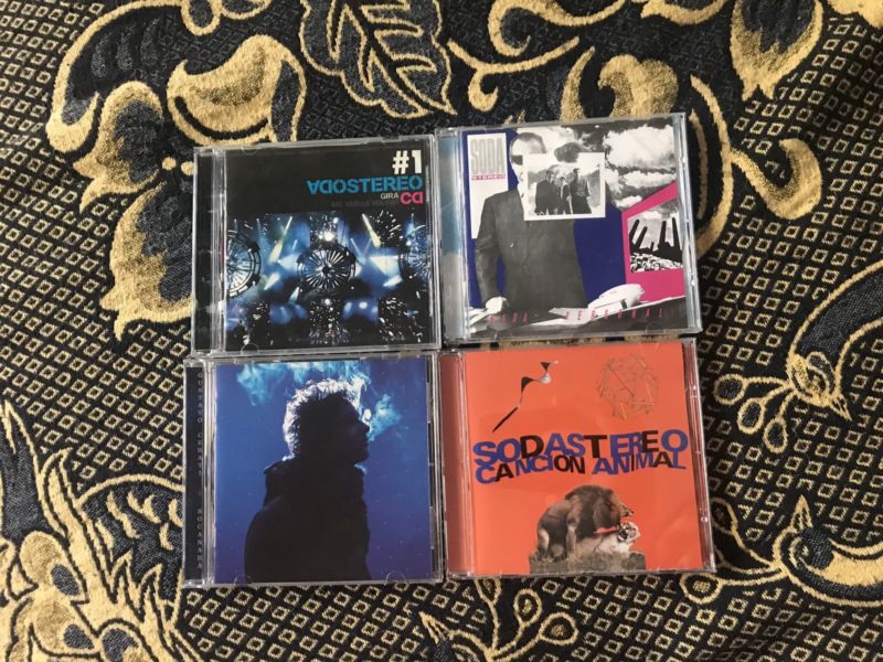 CD’s Gustavo Cerati y Soda Stereo