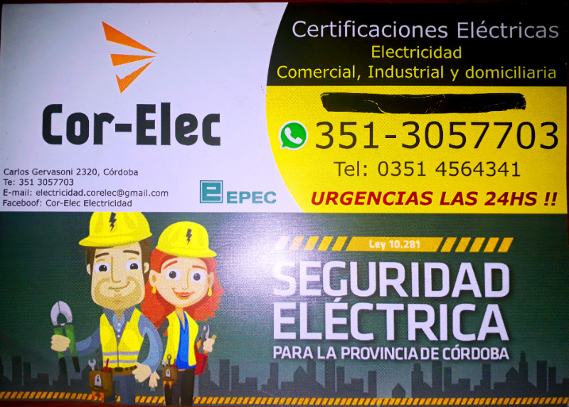 Certificaciones eléctricas 0