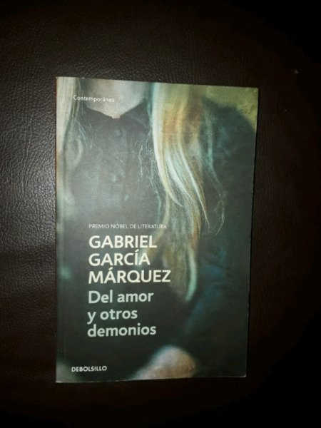 Del amor y otros demonios, Gabriel García Márquez.
