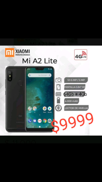 Xiaomi A2 Lite 64gb 4gb