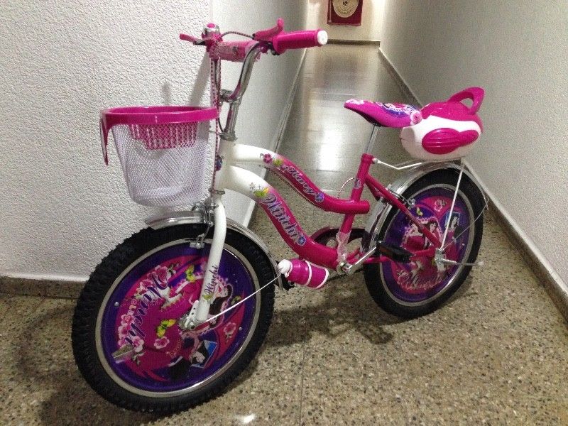 BICICLETA ROSA RODADO 20