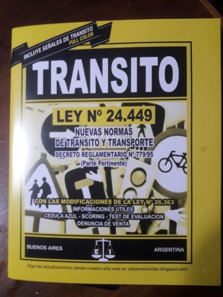 Ley de transito Nacional 