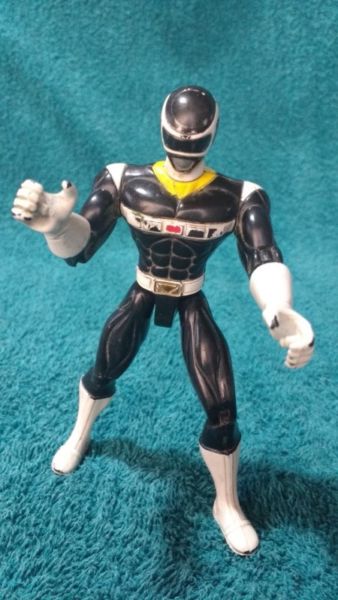 Muñeco Power Ranger Negro