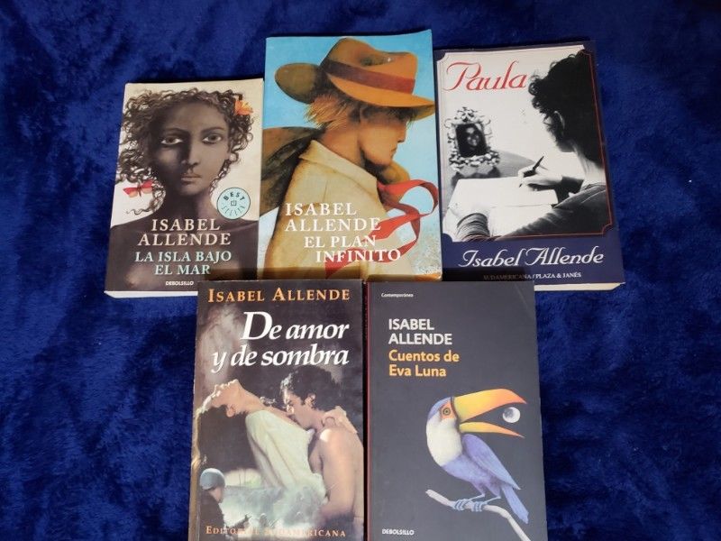 Vendo Novelas Isabel Allende