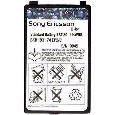 Bateria Original Sony Ericsson Bst 30 K700 T226 T230 Z200