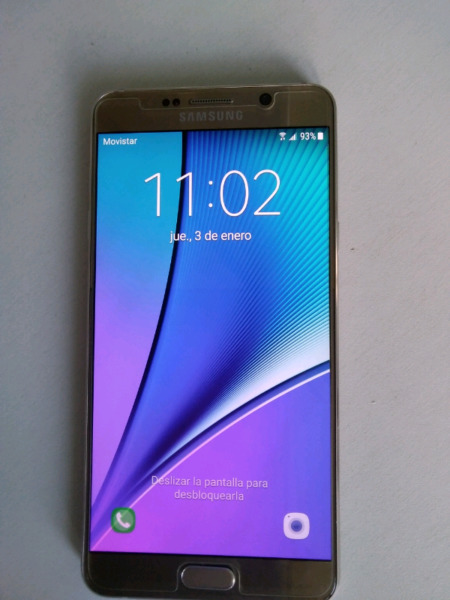Celular Samsung galaxy Note 5 impecable