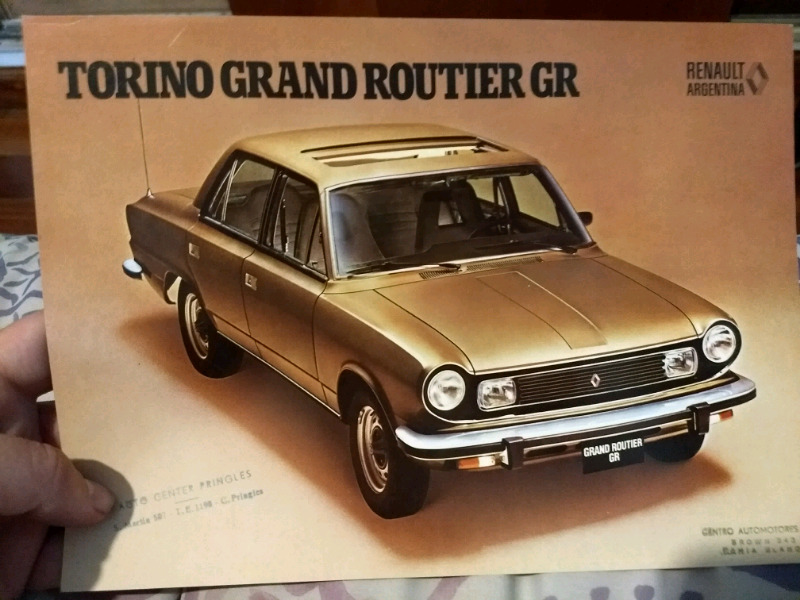 Folleto de agencia de Torino GR -original- impecable