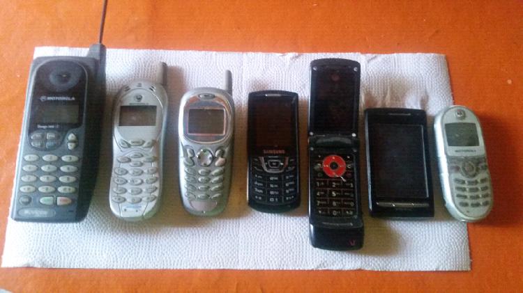 Lote celulares vintage