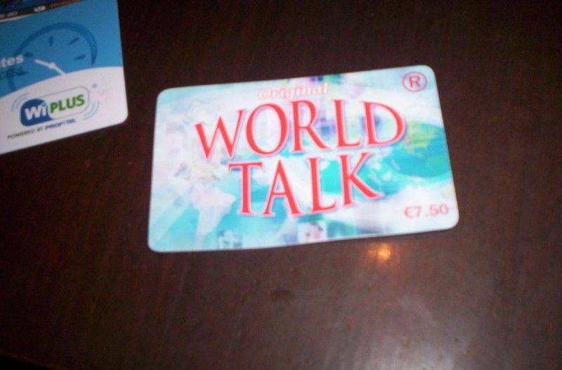 Tarjeta Telefonica World Talk Lote 10