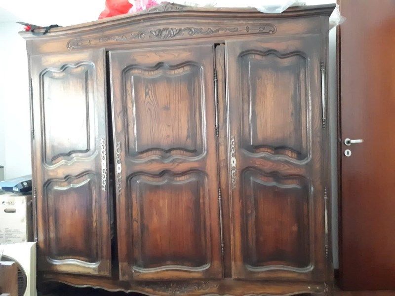 Antiguo Ropero Provenzal 3 Puertas Buen Estado Restauracion